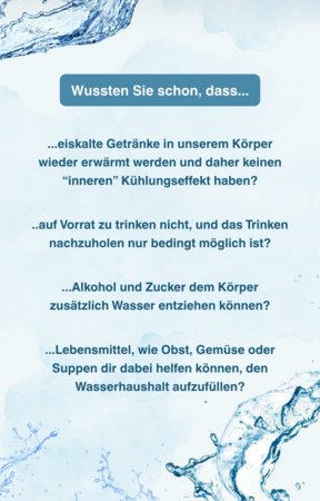 Hitzeschutz- Tipps