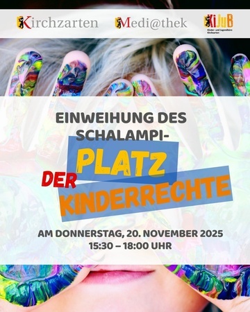Platz der Kinderrechte - Einladung zur Einweihung